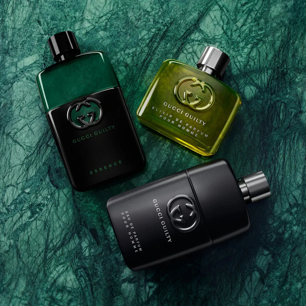 Guilty Black Pour Homme eau de toilette til mænd 90 ml