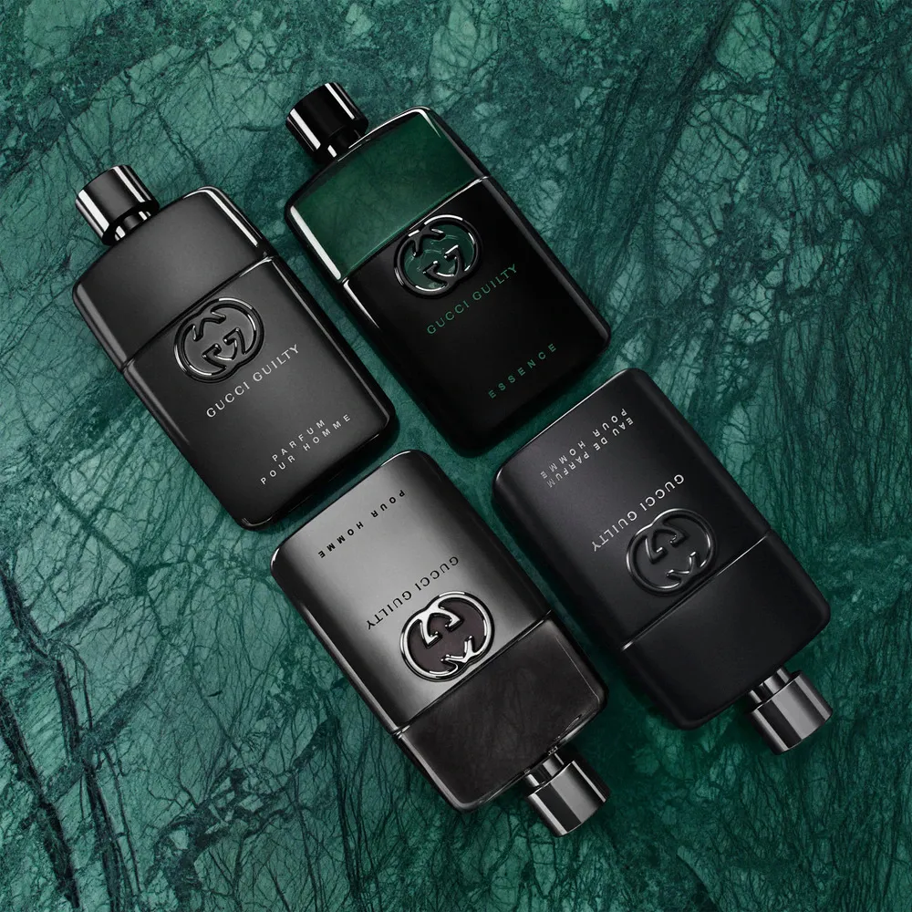 Guilty Black Pour Homme eau de toilette til mænd 90 ml