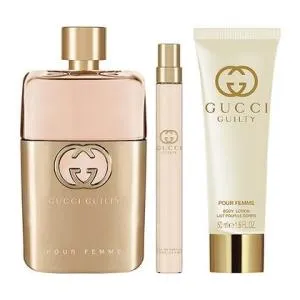 Gucci Guilty Pour Femme 90 ml + EDT Mini 10 ml + 50 ml bodylotion