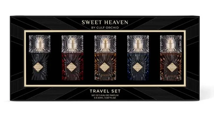 Sweet Heaven Rejsesæt Unisex 5x20 ml (Heaven, Extreme, Tob, Cherry, Ice) Eau de Parfum