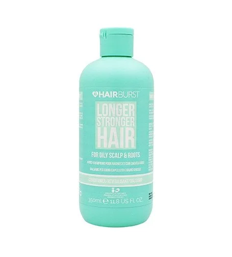 Longer Stronger Hair rensende balsam til fedtet hovedbund og hårrødder, til hår der hurtigt bliver fedtet 350 ml