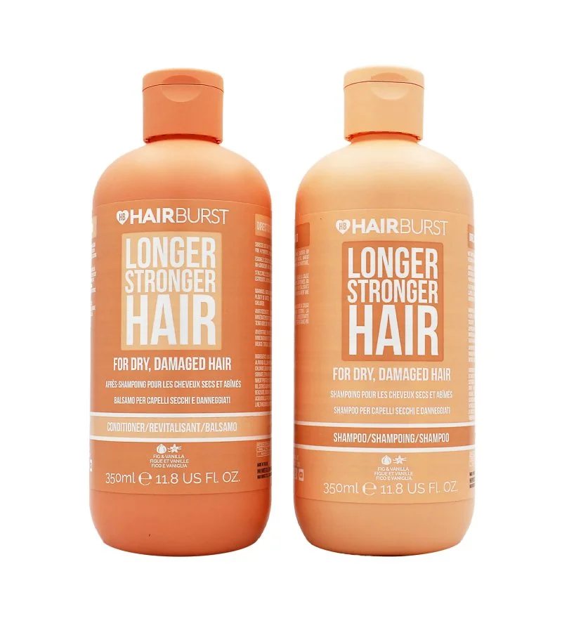 Longer Stronger Hair Dry & Damaged sæt til tørt og skadet hår shampoo 350 ml + balsam
