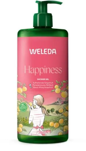 Weleda HAPPINESS Grapefrugt Shower Gel 750 ml