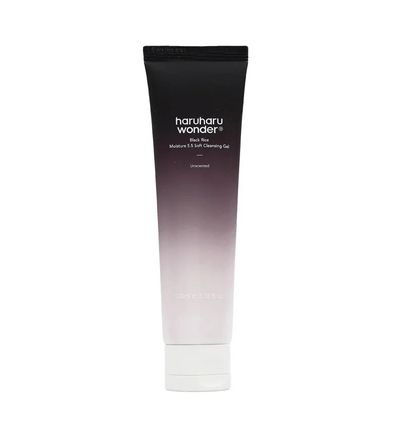 Wonder Black Rice Moisture 5.5 mild rensegel til ansigtet med pH 5,5 100 ml