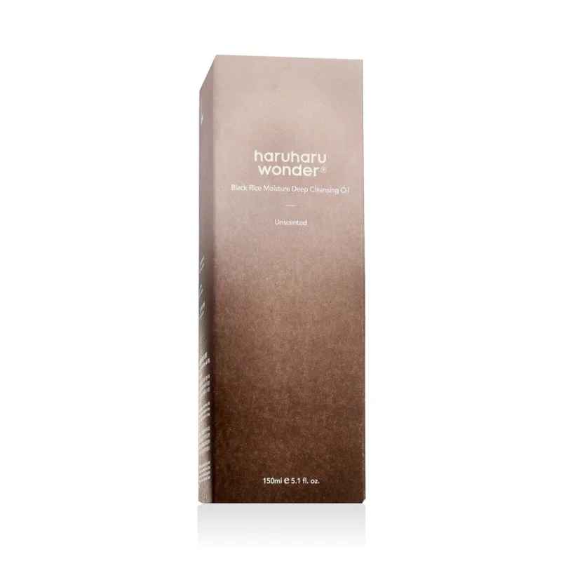 Black Rice fugtgivende dybderensende renseolie 150 ml