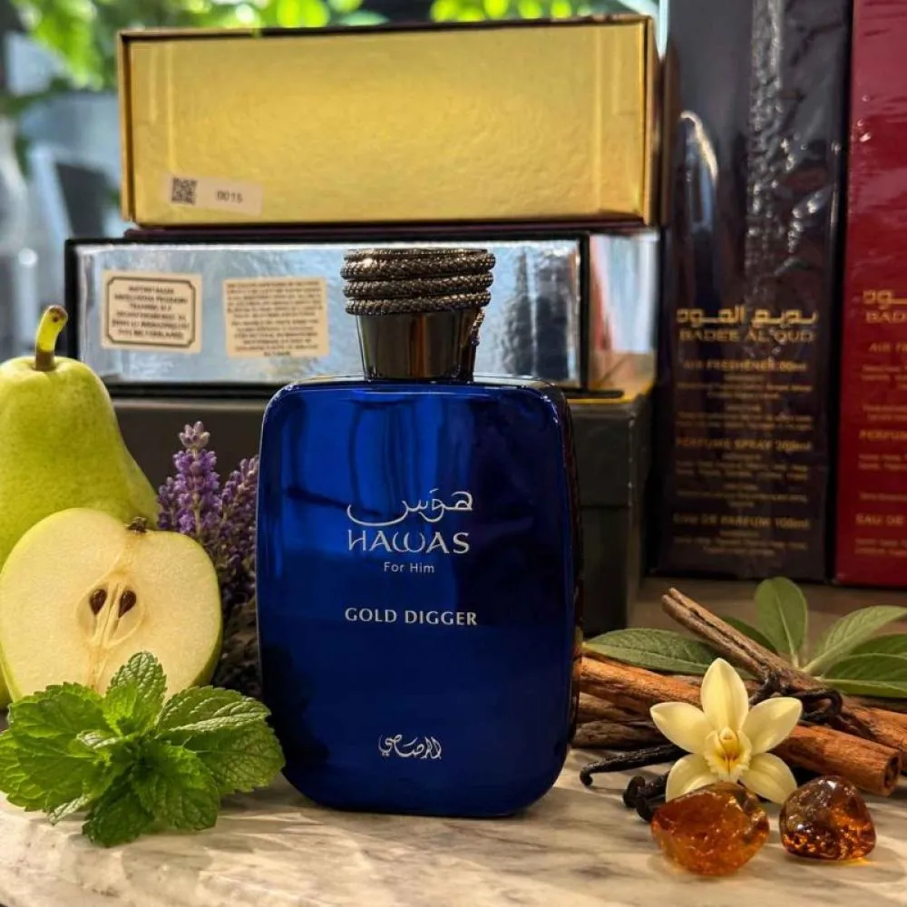 Hawas Gold Digger Eau de Parfum til mænd 100 ml