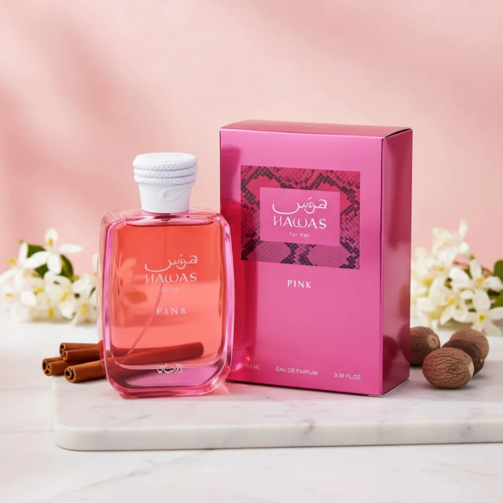 Hawas Pink For Her Eau de Parfum til kvinder 100 ml