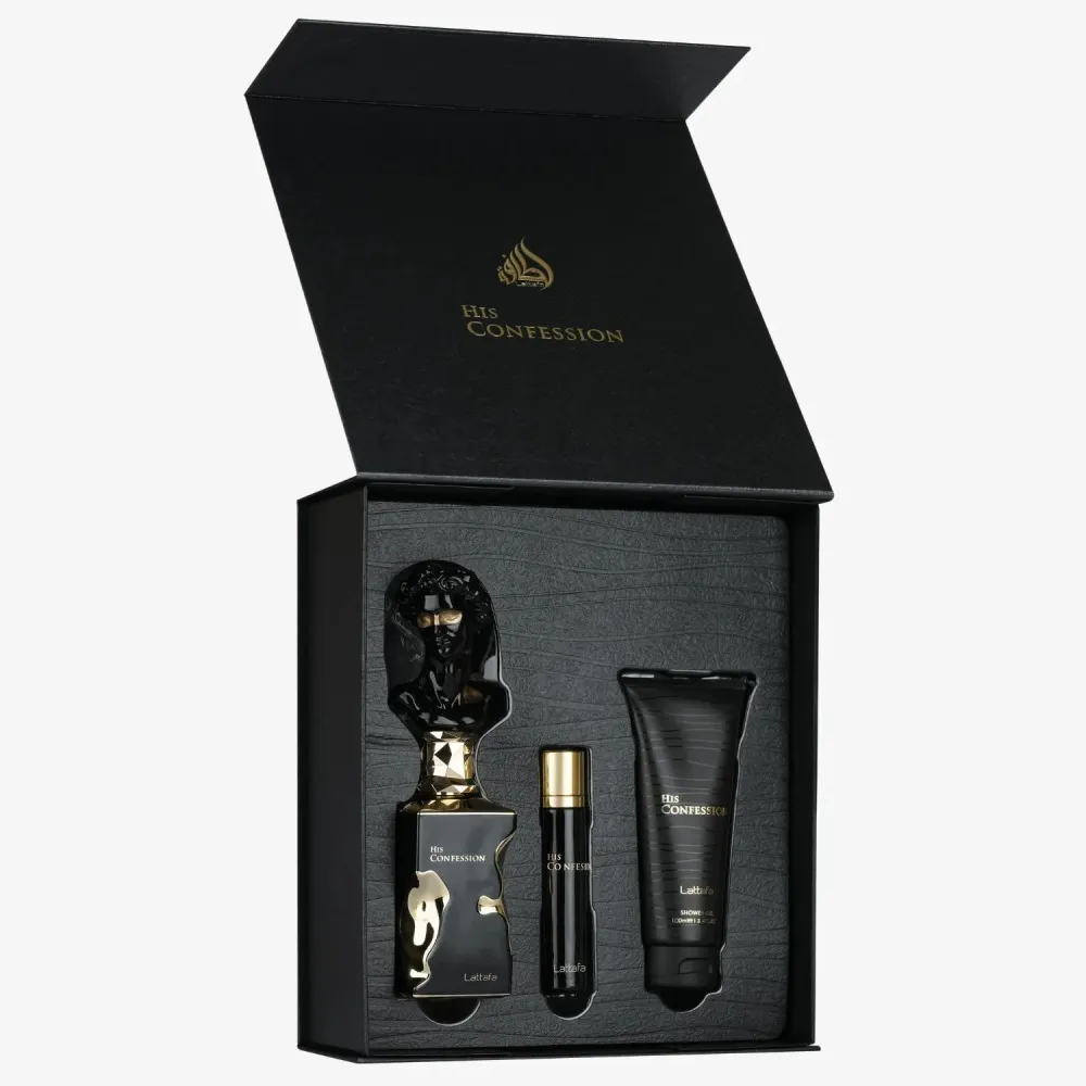 His Confession 100 ml + EDP MINI 12 ml + SG Eau de Parfum til mænd