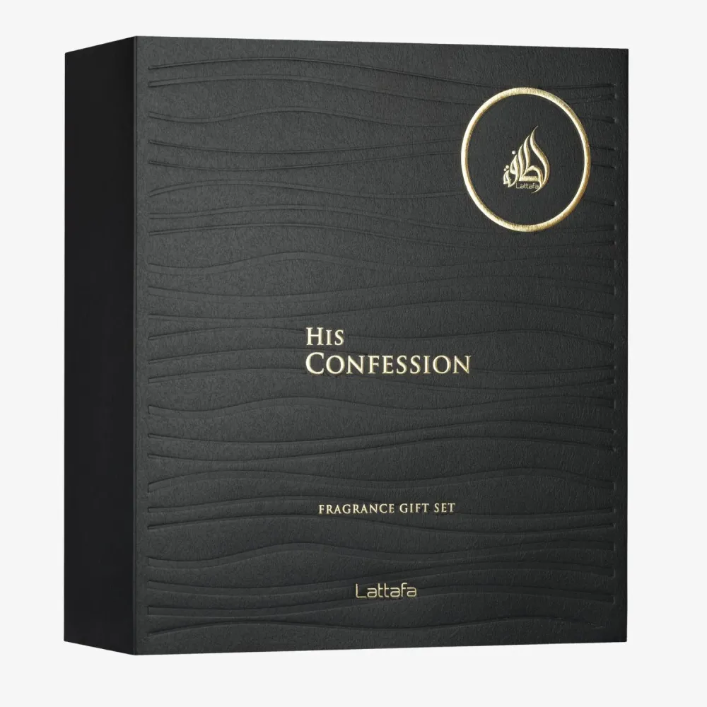 His Confession 100 ml + EDP MINI 12 ml + SG Eau de Parfum til mænd