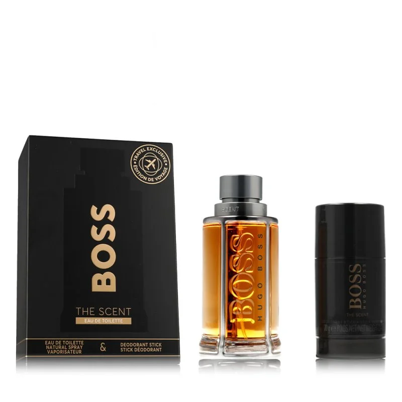Boss Boss The Scent For Him Eau de Toilette til mænd 100 ml + deostick 75 ml