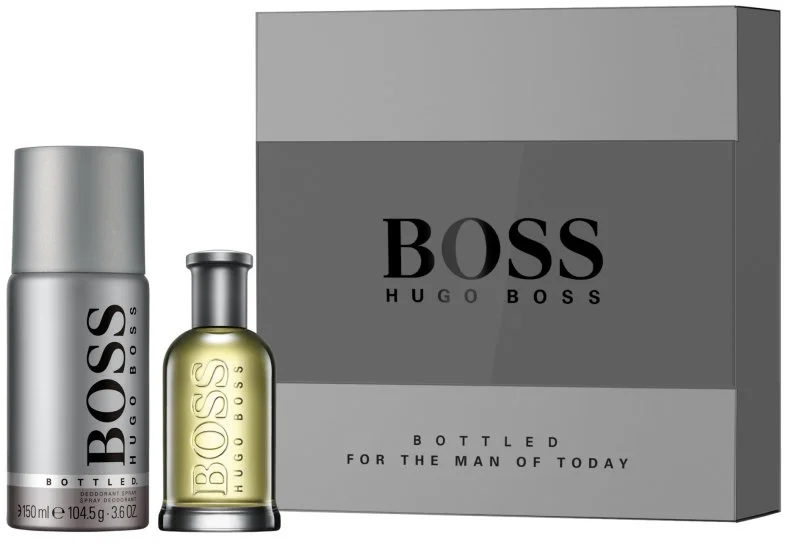 Boss Bottled gavesæt 50 ml + deodorant eau de toilette til mænd