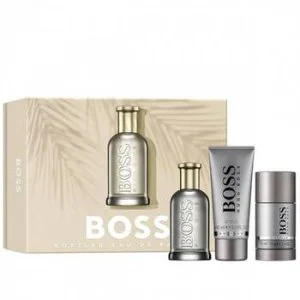 Hugo Boss Boss Bottled gavesæt 100 ml + brusegel 100 ml + deodorantstick eau de parfum til mænd