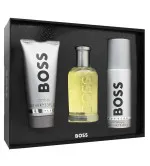 Boss Bottled gavesæt til mænd eau de toilette 100 ml + shower gel 100 ml + deodorantspray 150 ml 100 ml + sprchový gel 100 ml + deosprej 150 ml