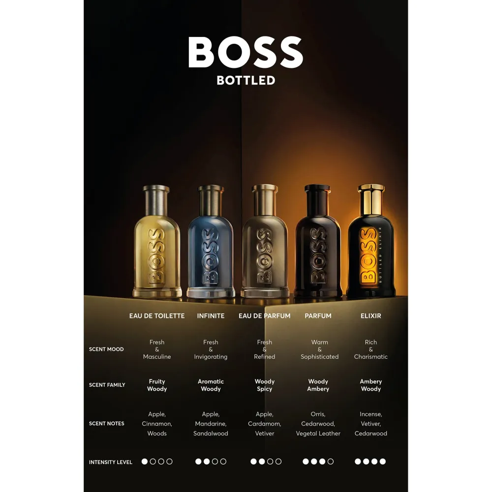 Boss Bottled Elixir parfumeret vand til mænd 50 ml