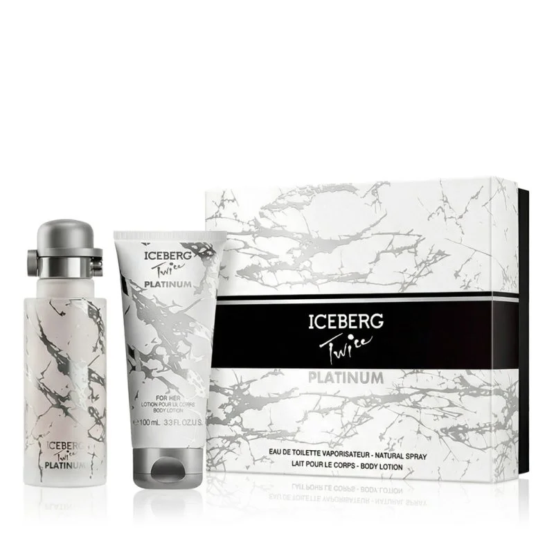 Iceberg Twice Platinum 125 ml + BL Eau de Toilette til kvinder 100 ml