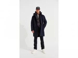 Ecoalf Iceberg Long Jacket Navy