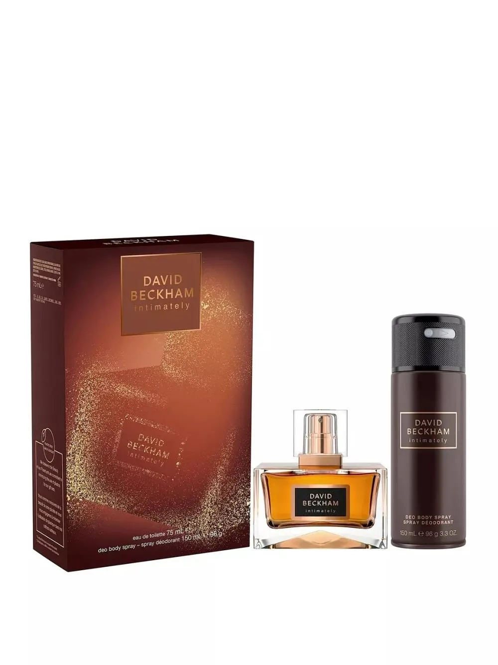 Intimately Men gavesæt 75 ml + deodorantspray eau de toilette til mænd