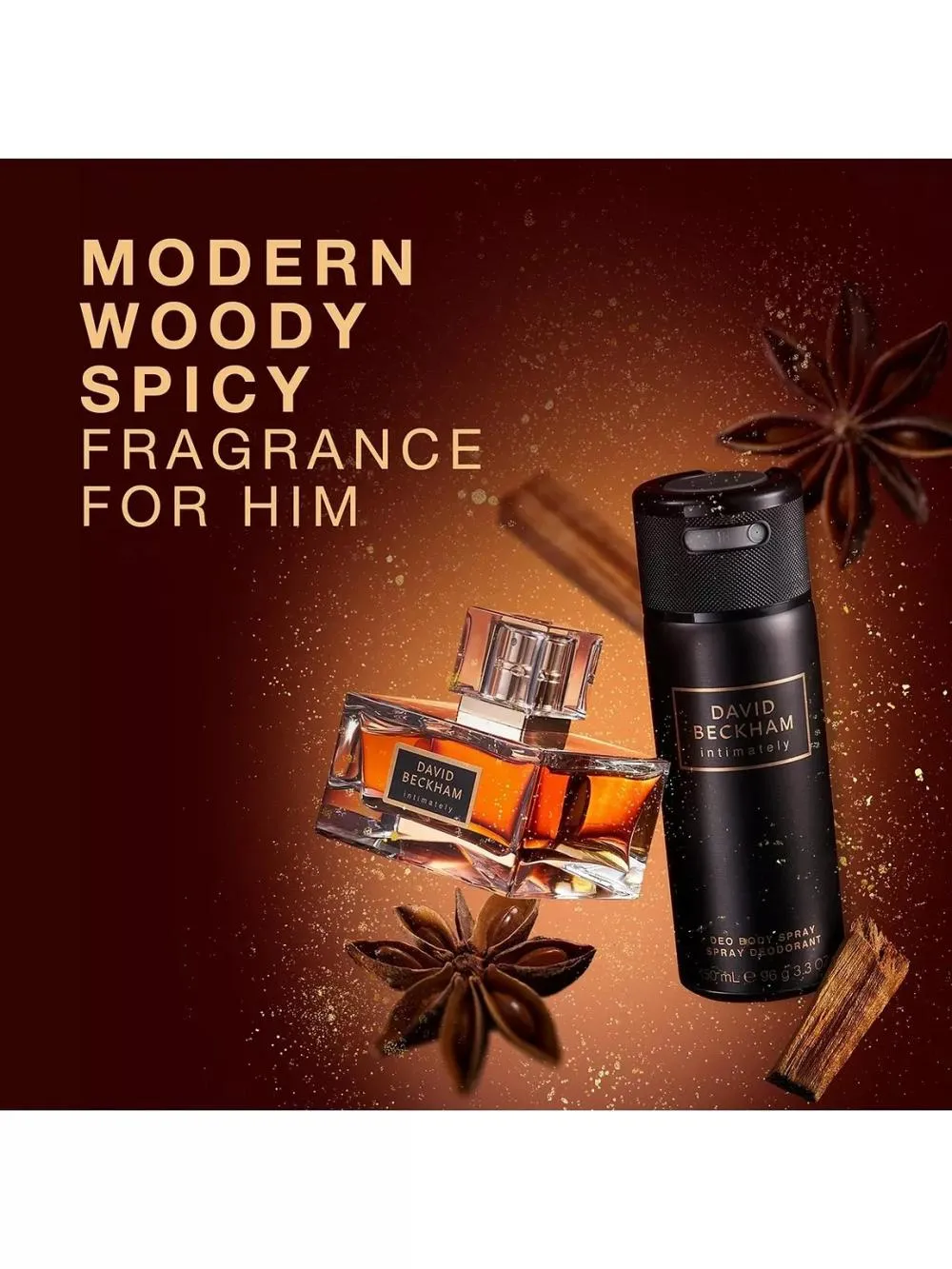 Intimately Men gavesæt 75 ml + deodorantspray eau de toilette til mænd