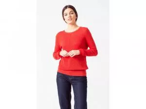 SKFK Iradi Women Sweater Chilli Orange