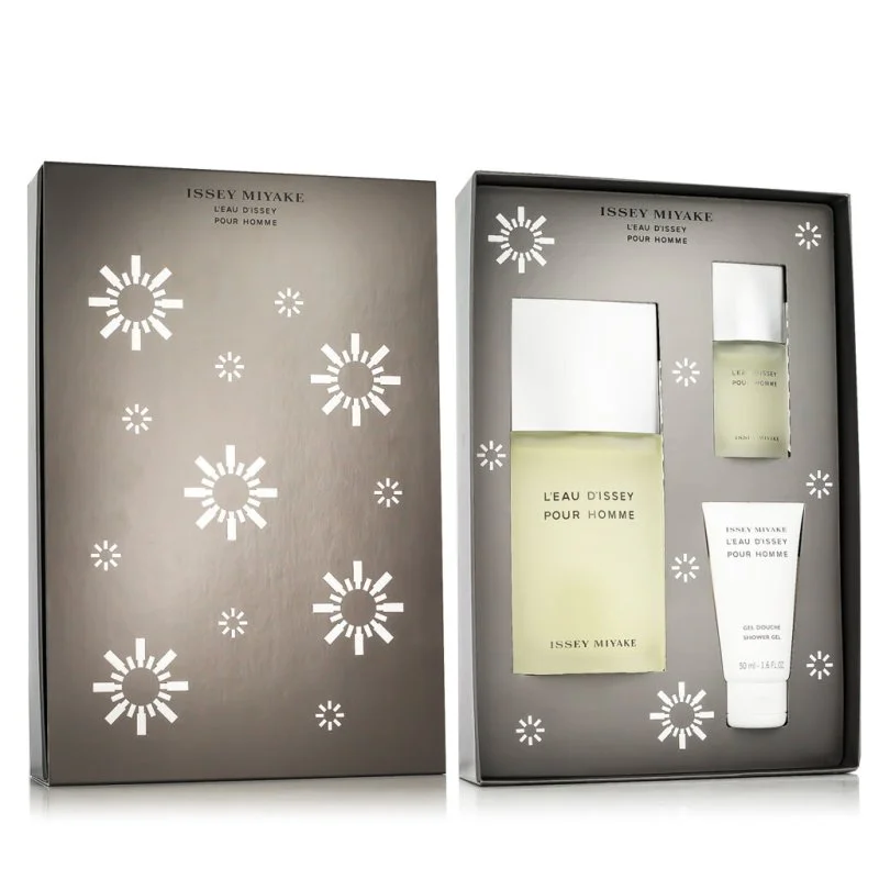 L'Eau d'Issey Pour Homme 125 ml + EDT 15 ml + SG eau de toilette til mænd 50 ml