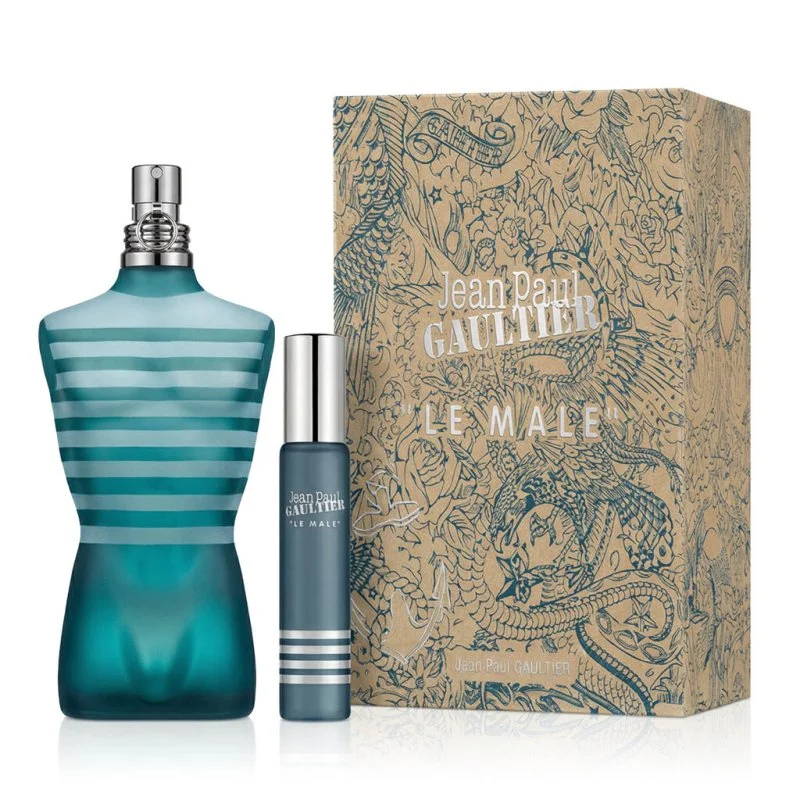 Le Male 125 ml + EDT Eau de Toilette til mænd 20 ml