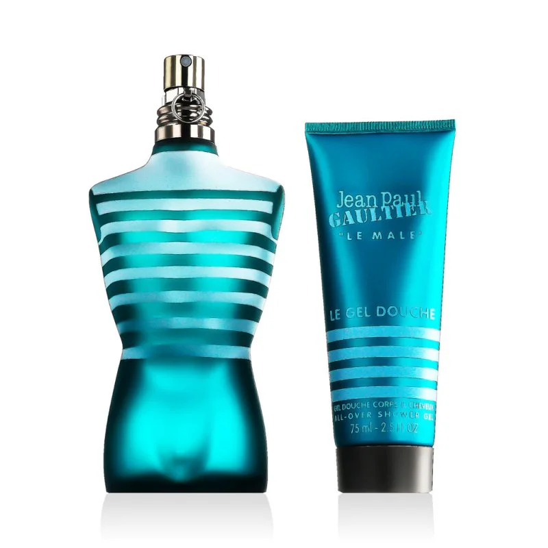 Le Male Eau de Toilette til mænd 125 ml + SG 75 ml