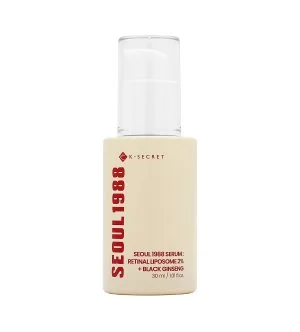 K-SECRET SEOUL 1988 Serum Retinal Liposome 2% + Black Ginseng opstrammende serum med liposomal retinal