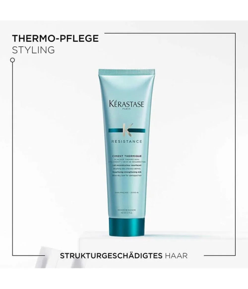 Resistance Ciment Thermique Milk til svækket hår termoaktiv genopbyggende pleje 150 ml