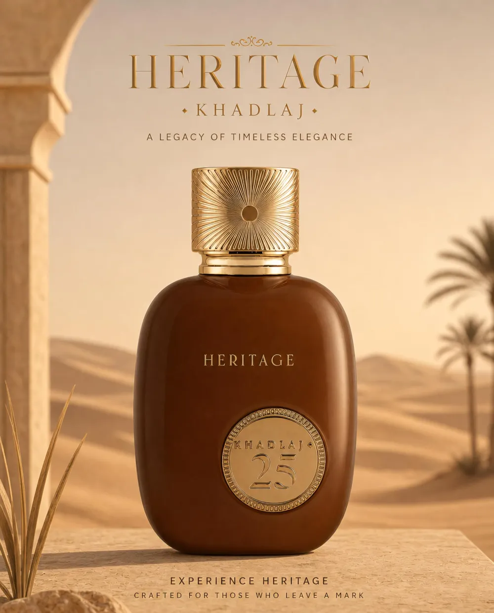 25 Heritage parfumeret vand til mænd 100 ml