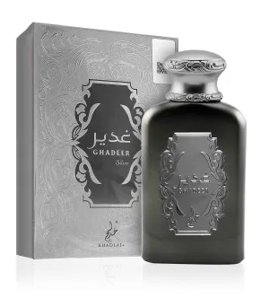 Khadlaj Ghadeer Silver parfumeret vand unisex 100 ml