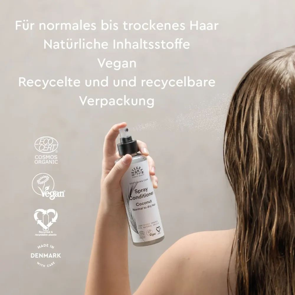 Urtekram Conditioner spray kokosnød 250ml BIO, VEG