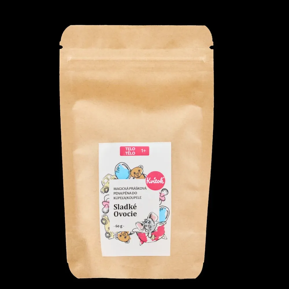 Kvitok Magic badeskumspulver - sød frugt 300 ml