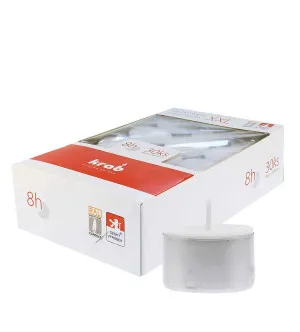 Krab XXL 8h fyrfadslys 30 stk.
