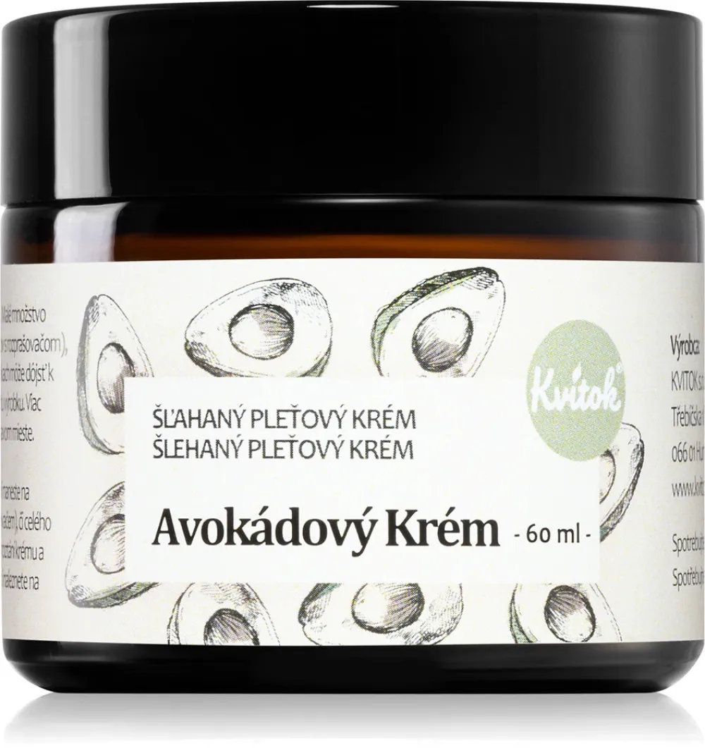 Kvitok Avocadocreme til fedtet og problematisk hud (60 ml) - ny formel