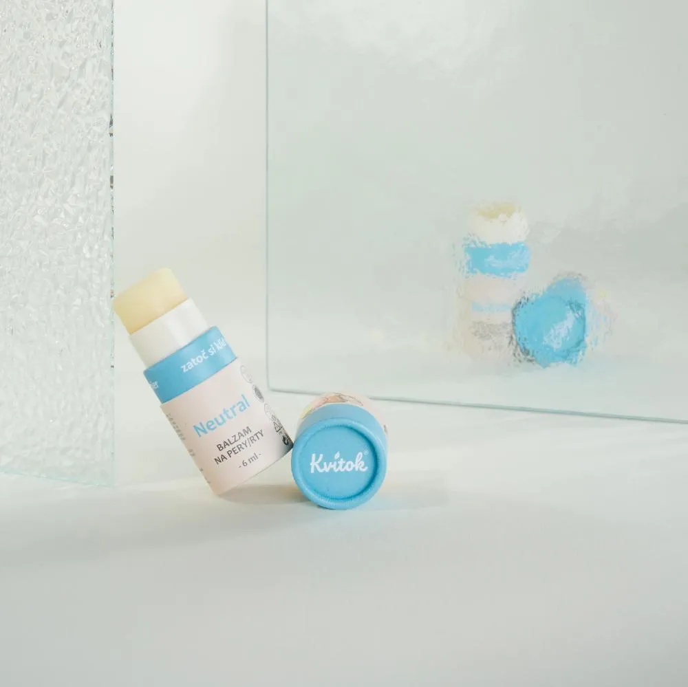 Kvitok Læbepomade Neutral (8 ml) - velegnet til hele familien