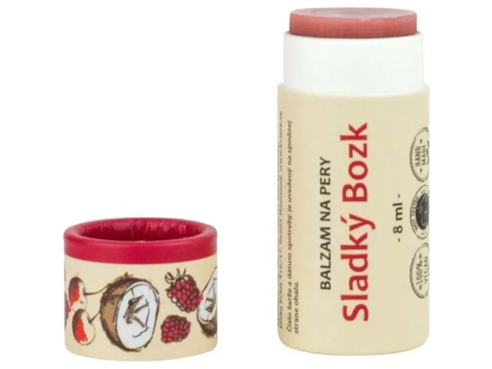 Kvitok Lip Balm Sweet Kiss (8 ml) - giver en let farve til læberne