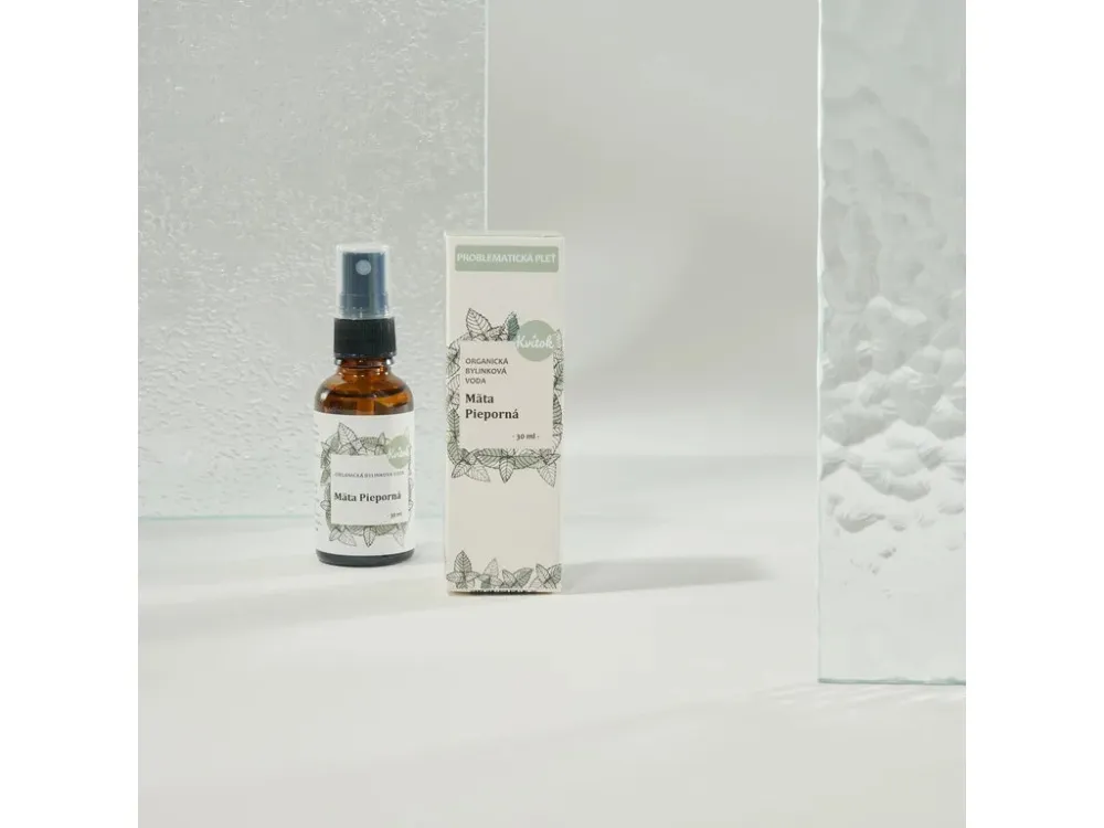 Kvitok Urtevand - pebermynte BIO (100 ml)