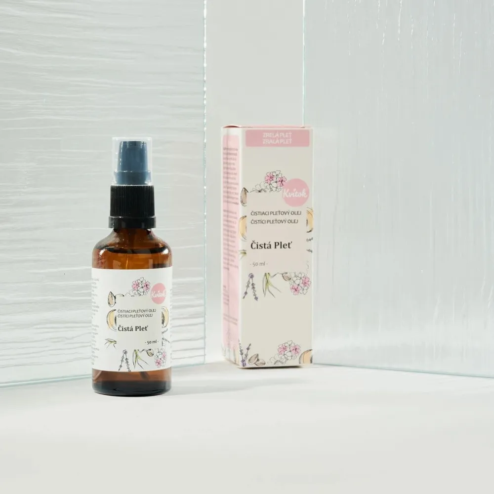 Kvitok Cleansing Oil Pure Skin til moden hud (50 ml) - udtørrer ikke, giver elasticitet