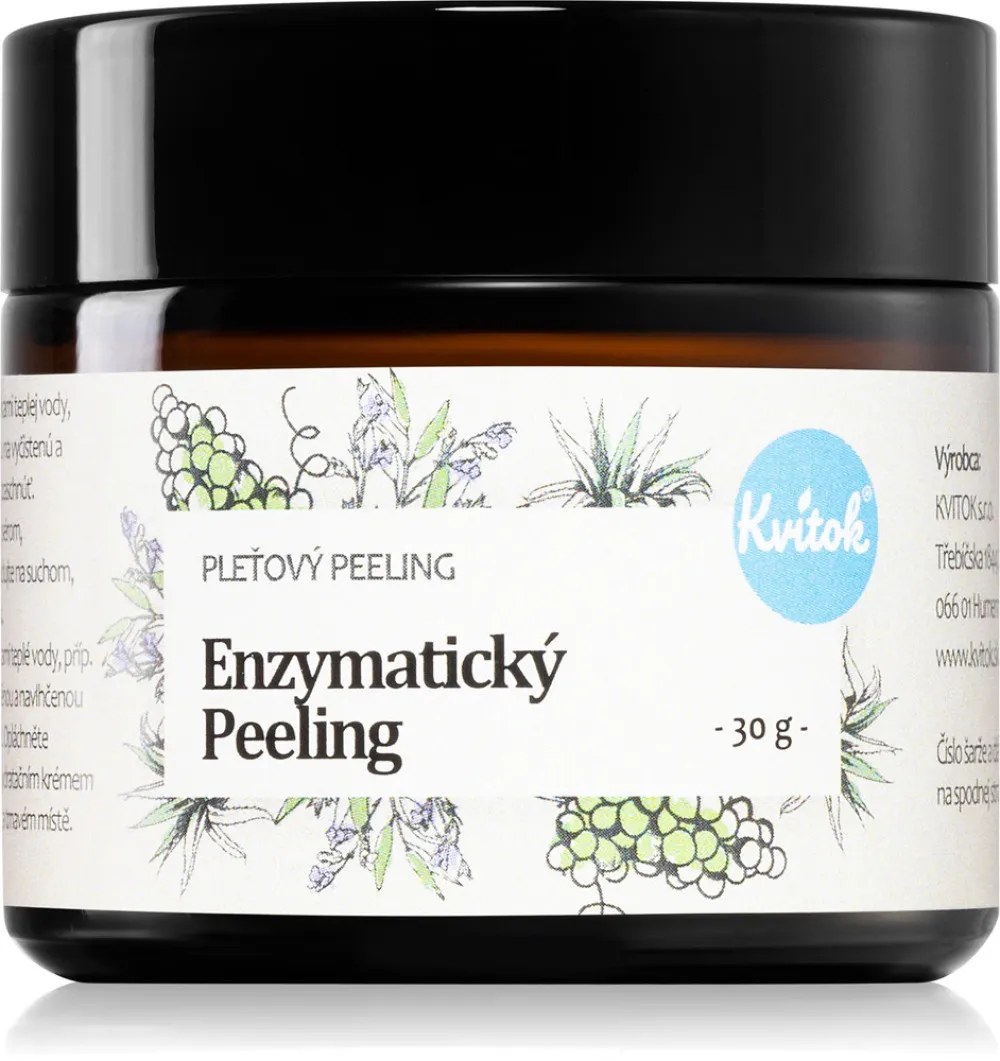 Kvitok Enzymatisk peeling til alle hudtyper (30 ml) - også velegnet til følsom hud