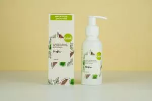 Kvitok Mojito Gentle Shower Gel med Prebiotic Complex (100 ml) - med en frisk duft af mynte og lime