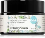Kvitok Cool Breeze Cream Deodorant (30 ml) - velegnet til kvinder og mænd