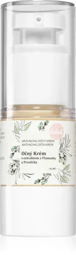 Kvitok Øjencreme - dagligt (15 ml) - med ekstrakter af bukkehorn og agerpadderok