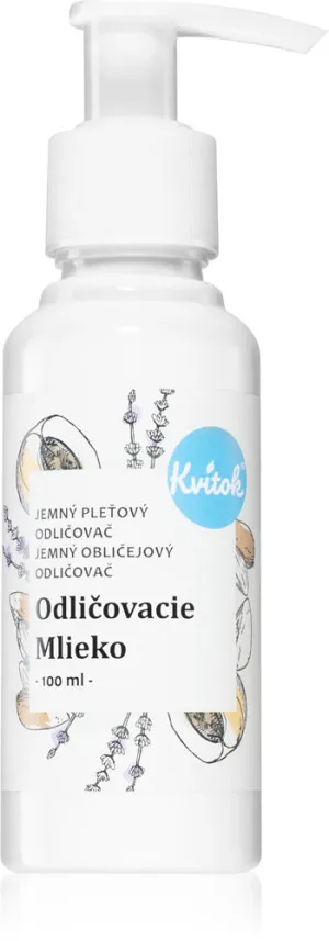 Kvitok Eksfolierende mælk (100 ml) - med mandel- og abrikosolie