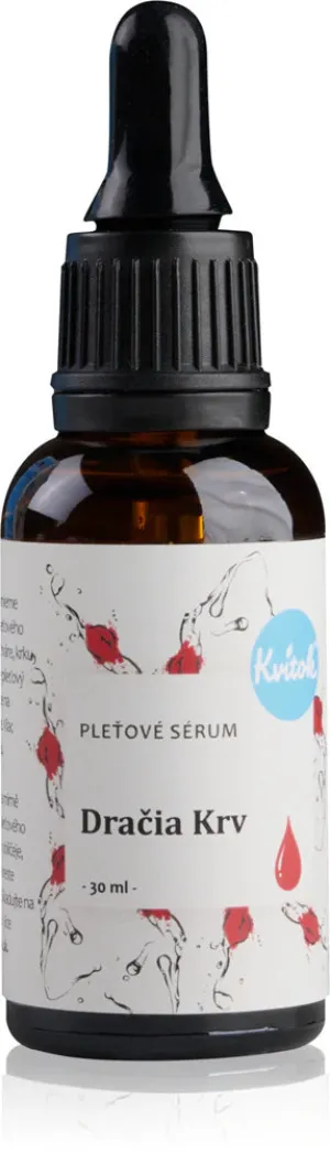 Kvitok Ansigtsserum - Drageblod (10 ml) - helbredende og anti-aging virkning
