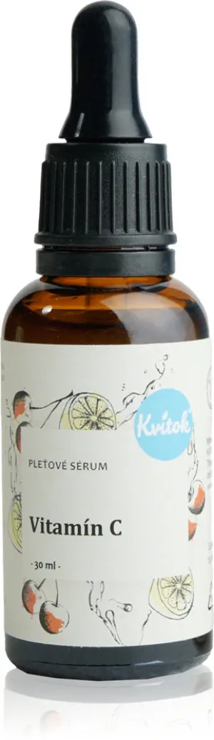 Kvitok Ansigtsserum - Vitamin C (10 ml) - anti-aging effekter