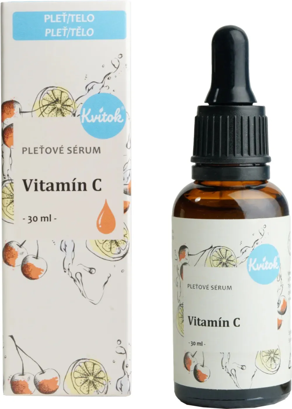 Kvitok Kvitok Facial Serum - Vitamin C (30 ml) - anti-aging effekter