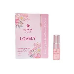 Kvitok Senses Eau de Toilette Lovely - prøve (2 ml) - med duft af rose, vanilje og citrus