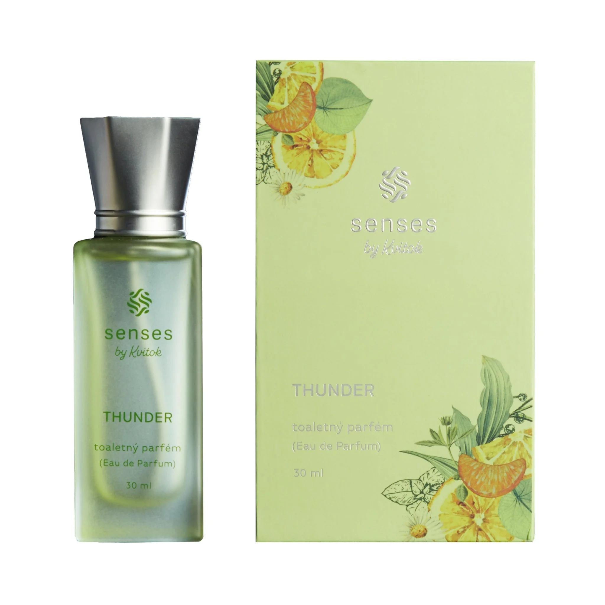 Kvitok Senses Toiletparfume Thunder - prøve (2 ml) - frisk krydret duft