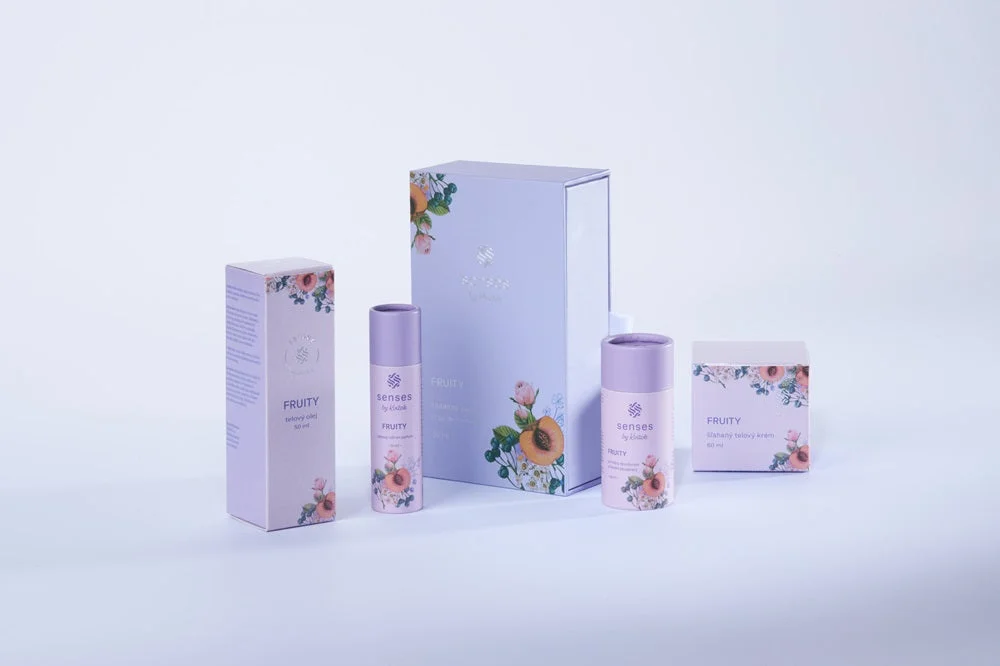 Kvitok Senses Nærende kropsolie Fruity (50 ml) - med duft af hindbær, ribs og vanilje