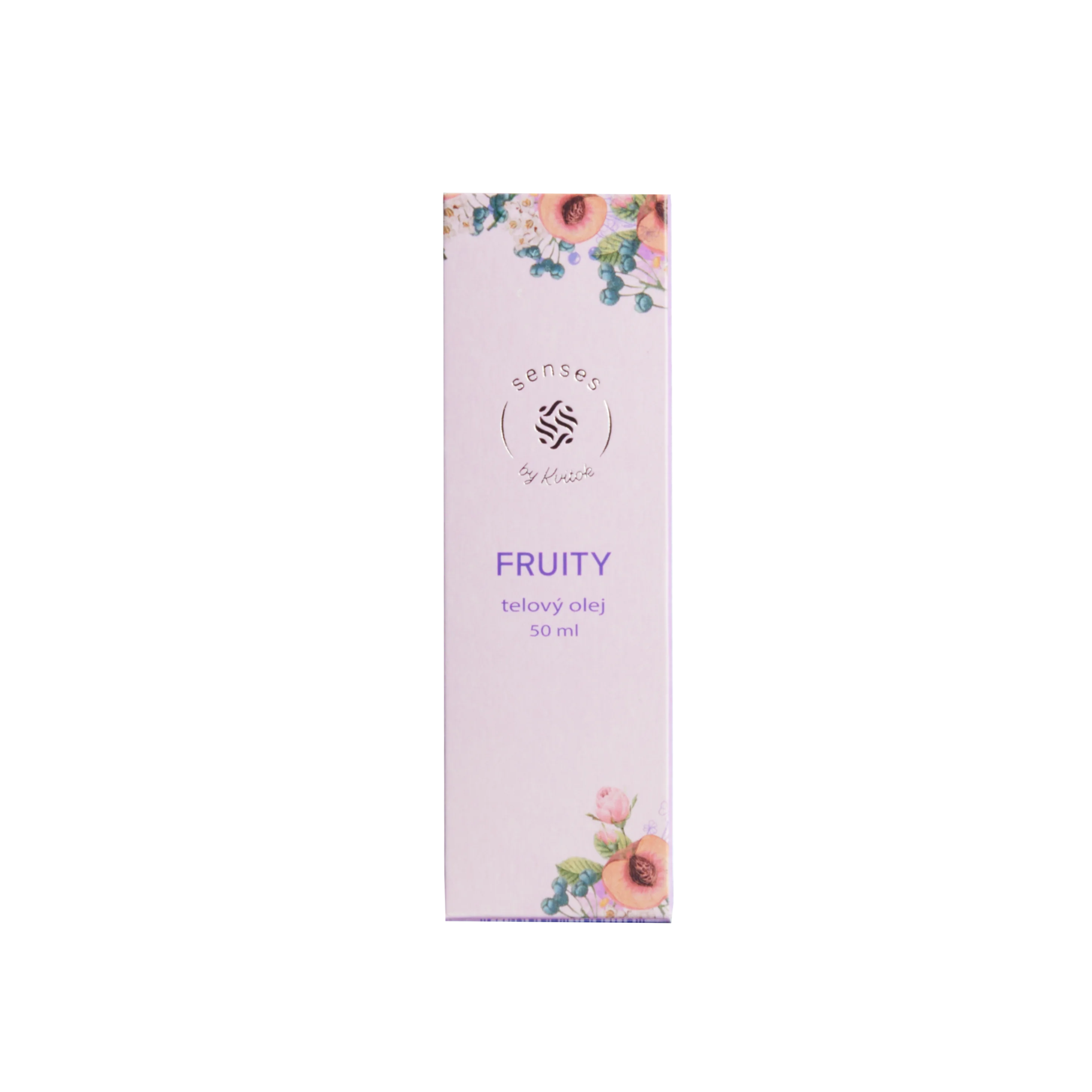 Kvitok Senses Nærende kropsolie Fruity (50 ml) - med duft af hindbær, ribs og vanilje